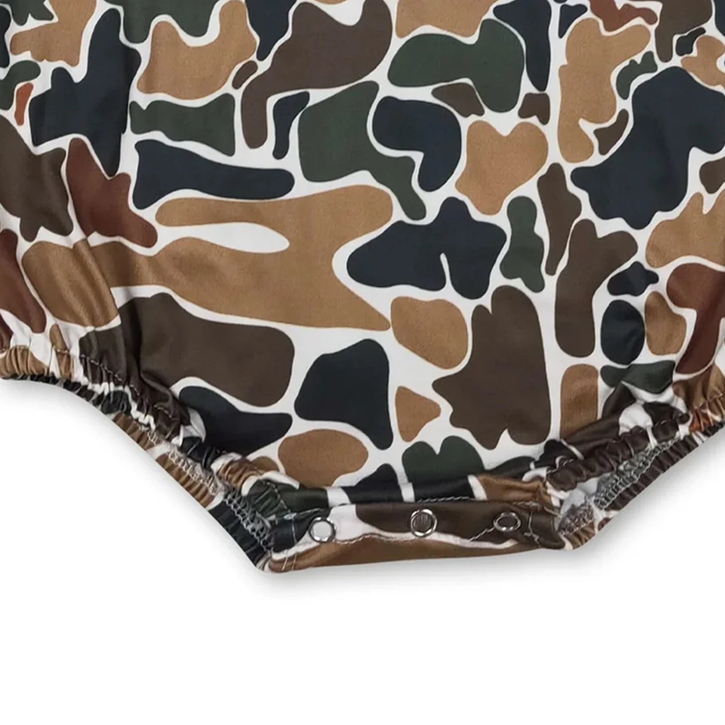 Mama's Boy Camouflage Baby Romper Soft Fabric Infant Outfit