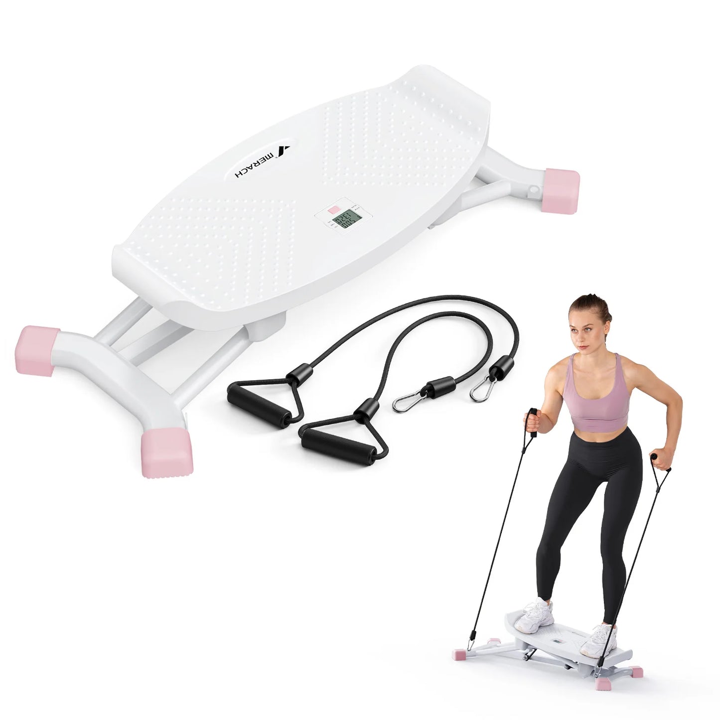 MERACH Ski Machine for Simulated Ski Training and Cardio