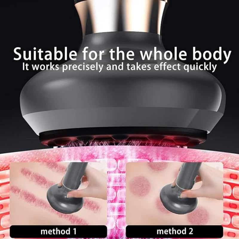 Full Body Cupping, Scraping and Massaging Device With USB Power