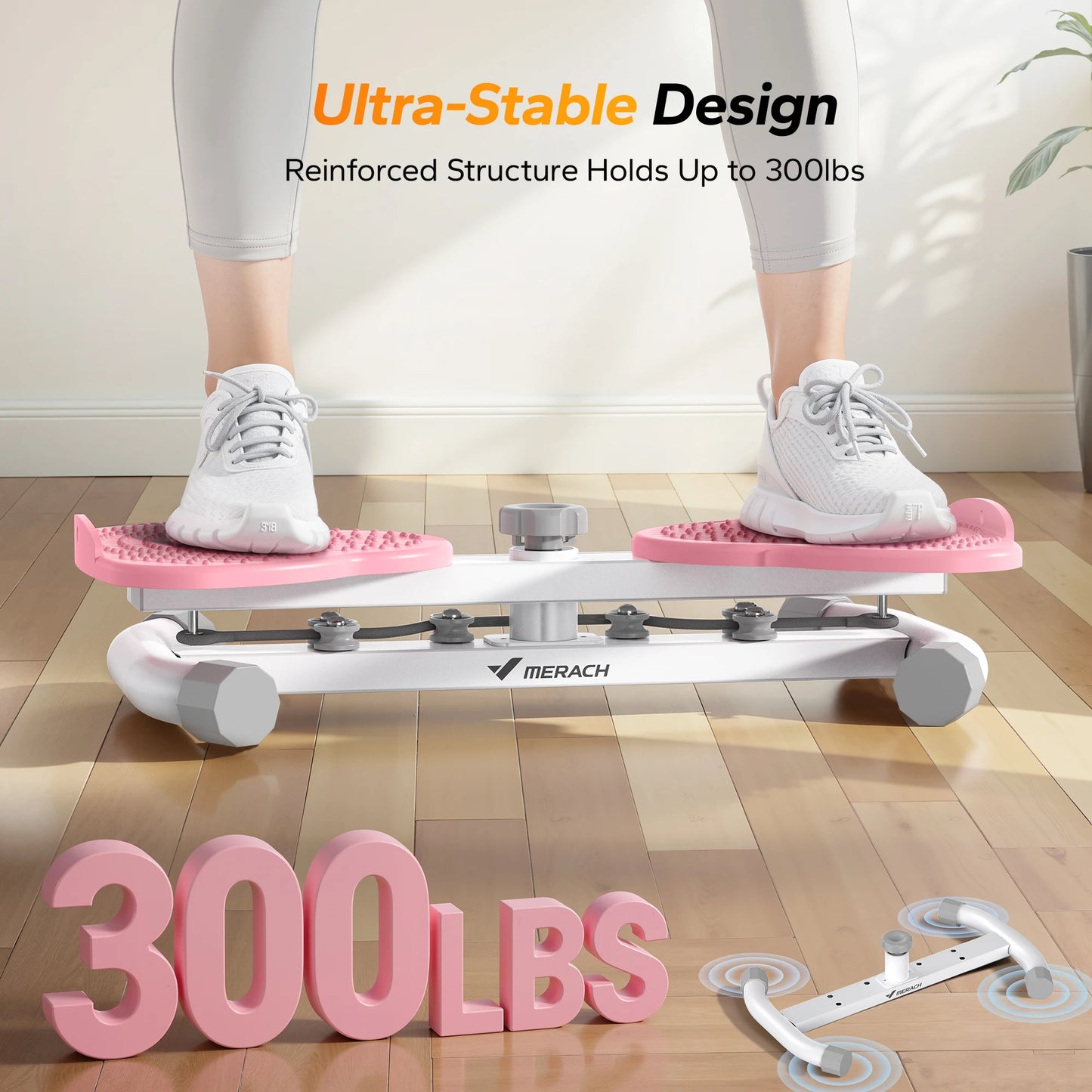 MERACH Waist Twisting Fitness Tool Balance Board For Weight Loss