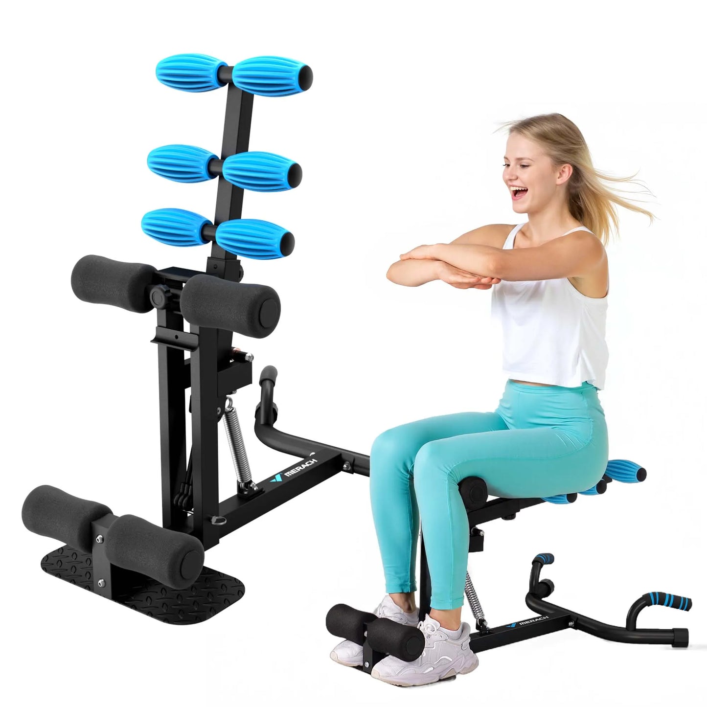 MERACH Deep Squat Machine for Glutes, Core, and Legs