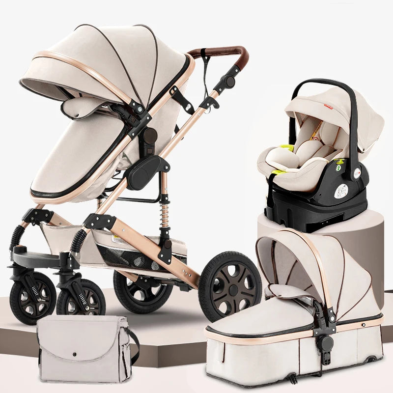 SteAnny 3-in-1 Infant Car Seat Travel System Stroller