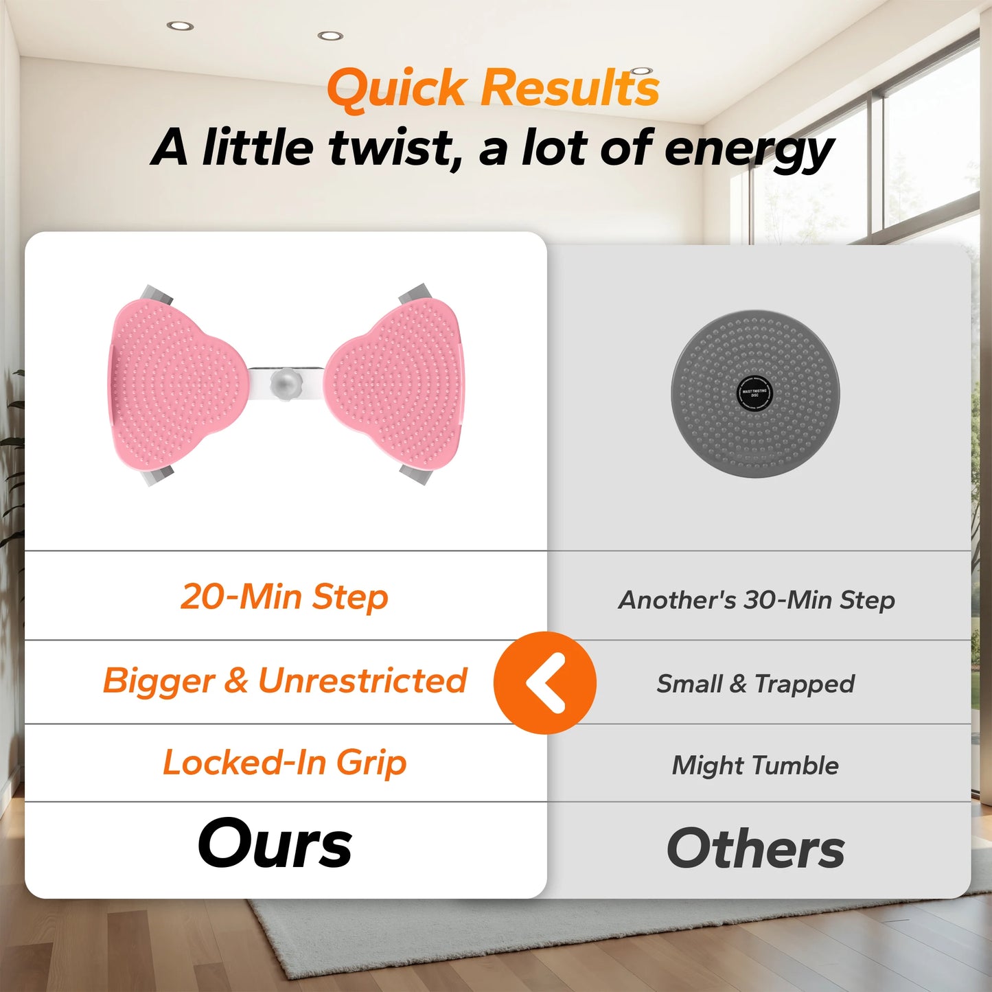 MERACH Waist Twisting Fitness Tool Balance Board For Weight Loss