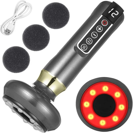 Full Body Cupping, Scraping and Massaging Device With USB Power