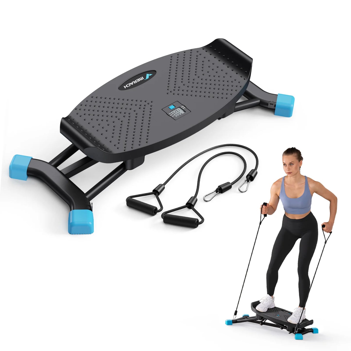 MERACH Ski Machine for Simulated Ski Training and Cardio