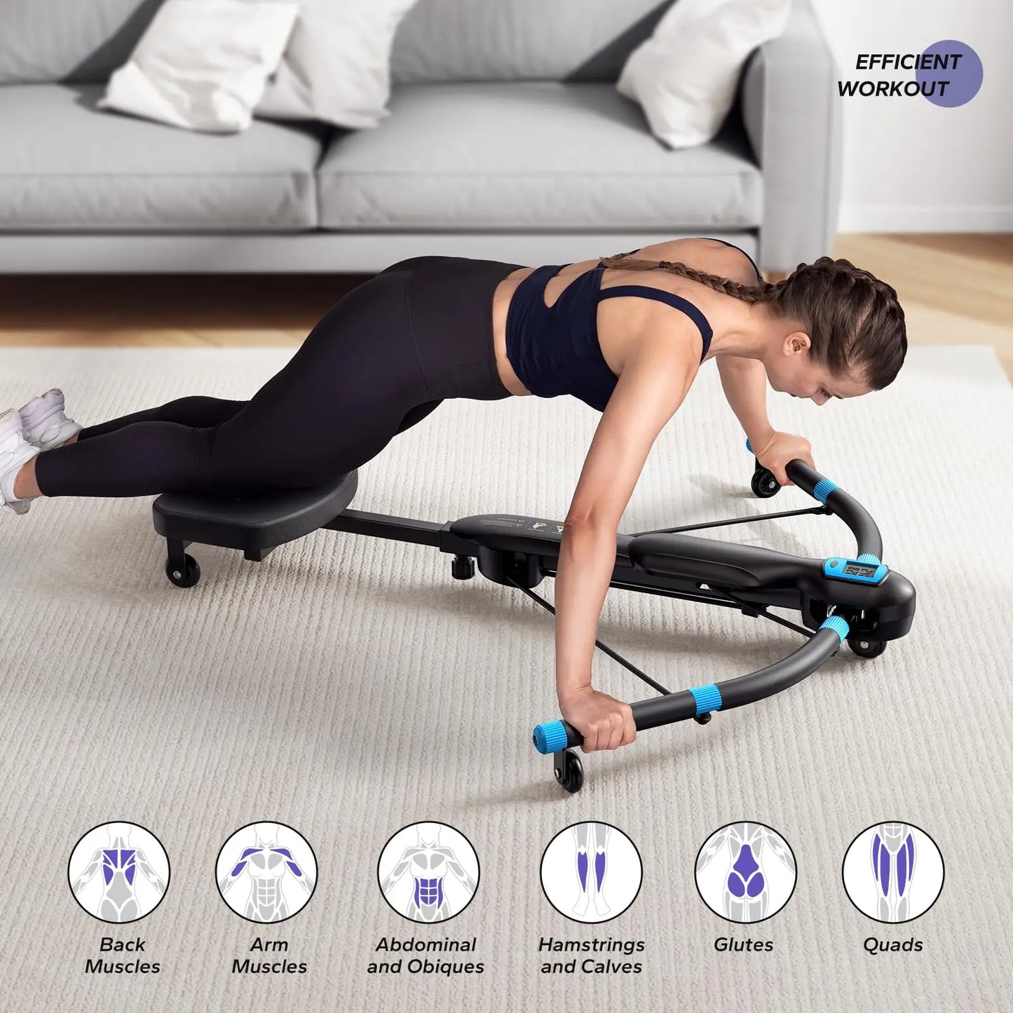MERACH Core Trainers Ab Machine And Rowing Dragonfly Fitness System