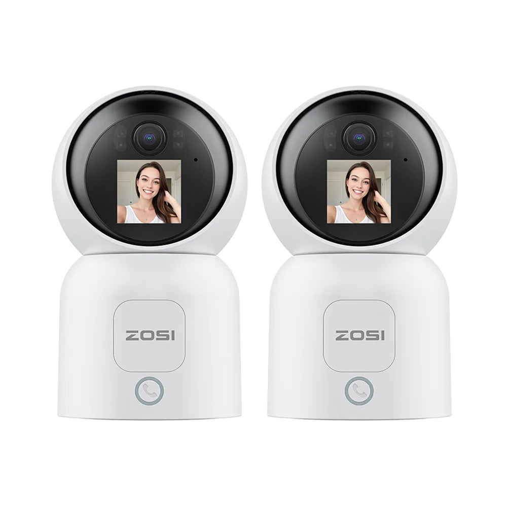 ZOSI C519M 4MP HD Indoor Baby Monitor With WiFi Video Call