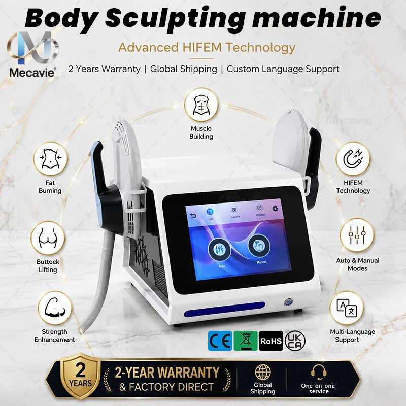 Emsnova EMS Body Sculpting Machine With RF Fat Removal