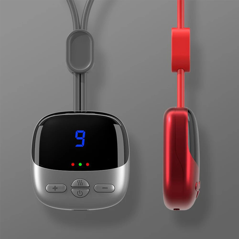 Smart Neck Massager EMS With Portable Hot Compress For Relaxation