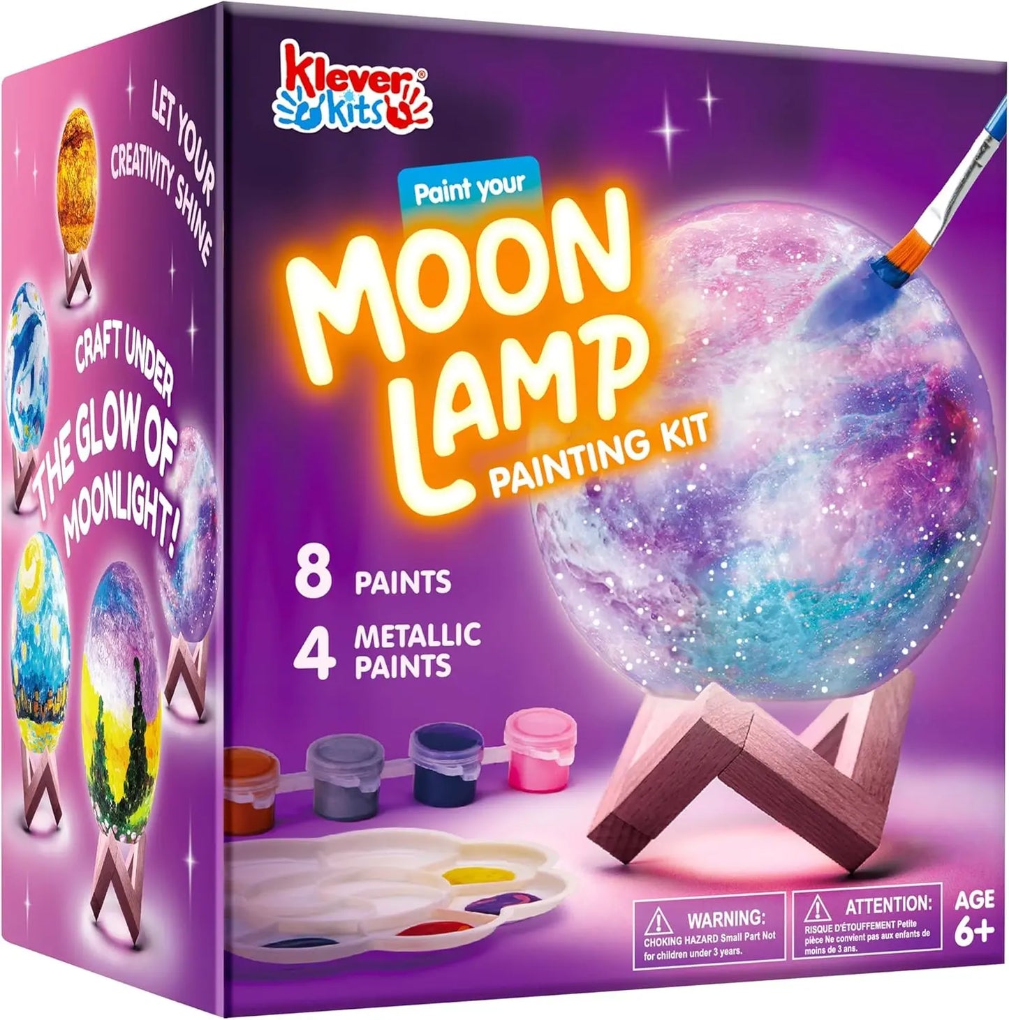 Joyfy DIY 3D Moon Night Light Kit For Kids Galactic