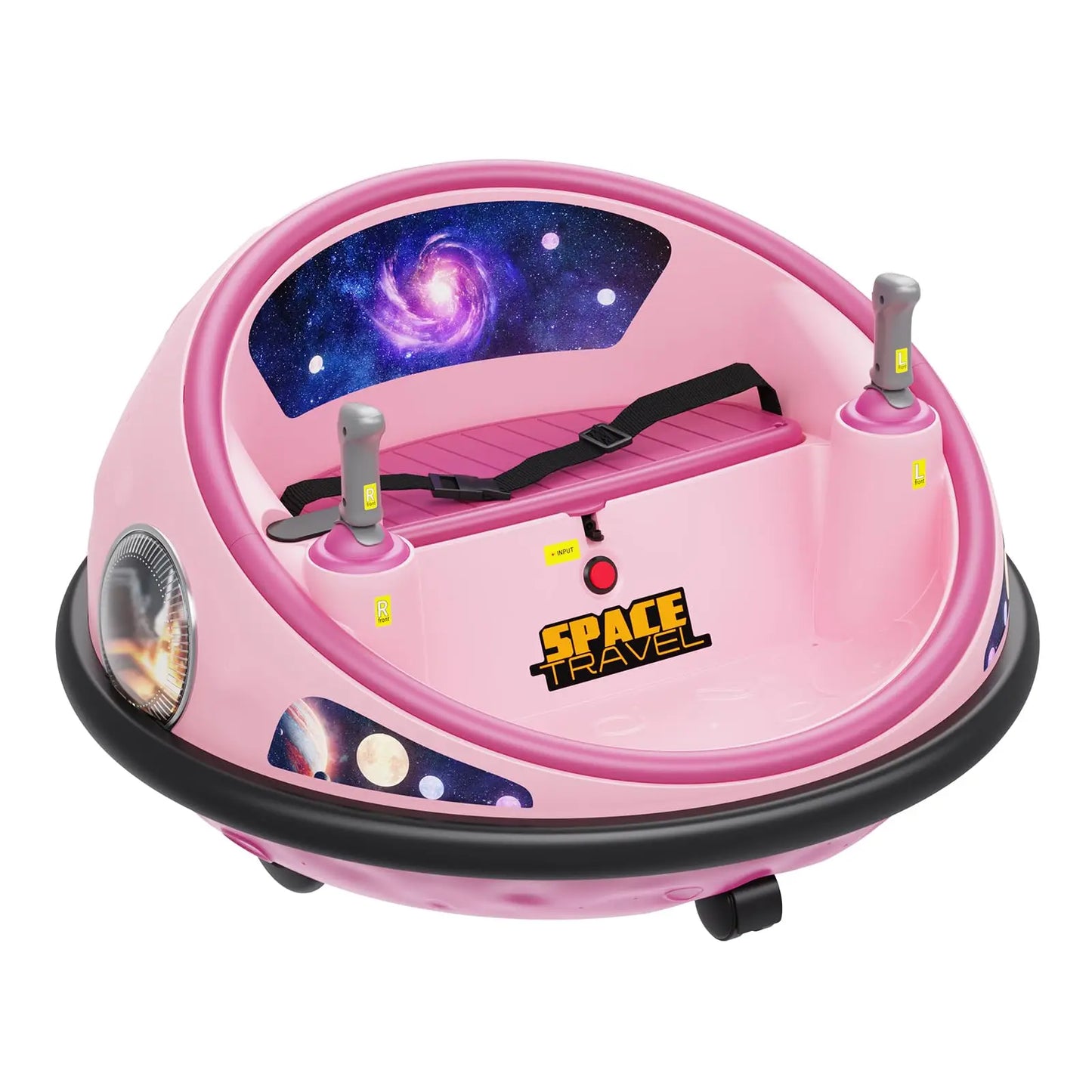 360 Degree Spinning Kids Electric Bumper Car LED Lights Remote