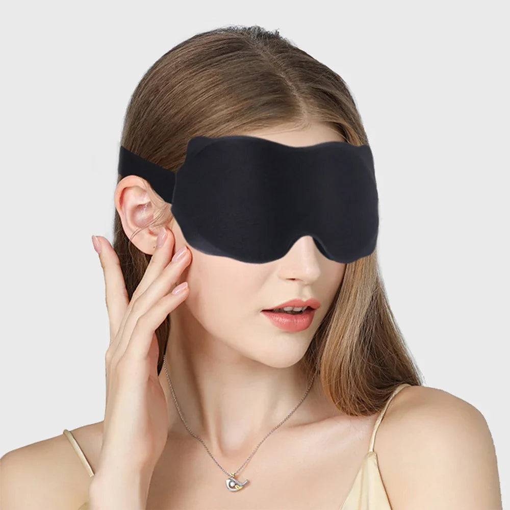 3D Soft Padded Sleeping Mask for Deep Sleep and Relaxation
