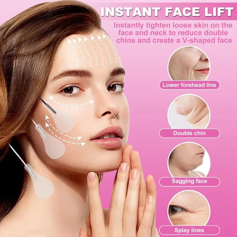 Invisible Facial Lifting Stickers For Lines And Sagging Skin
