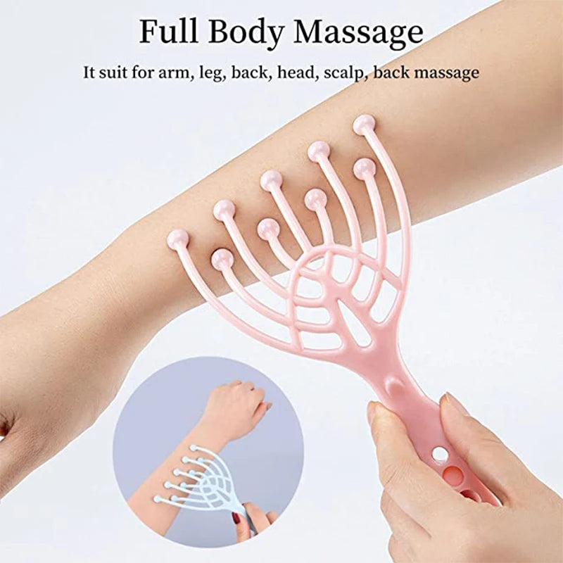 YOSYO Head Massager Scalp Roller For Hair Care And Relaxation