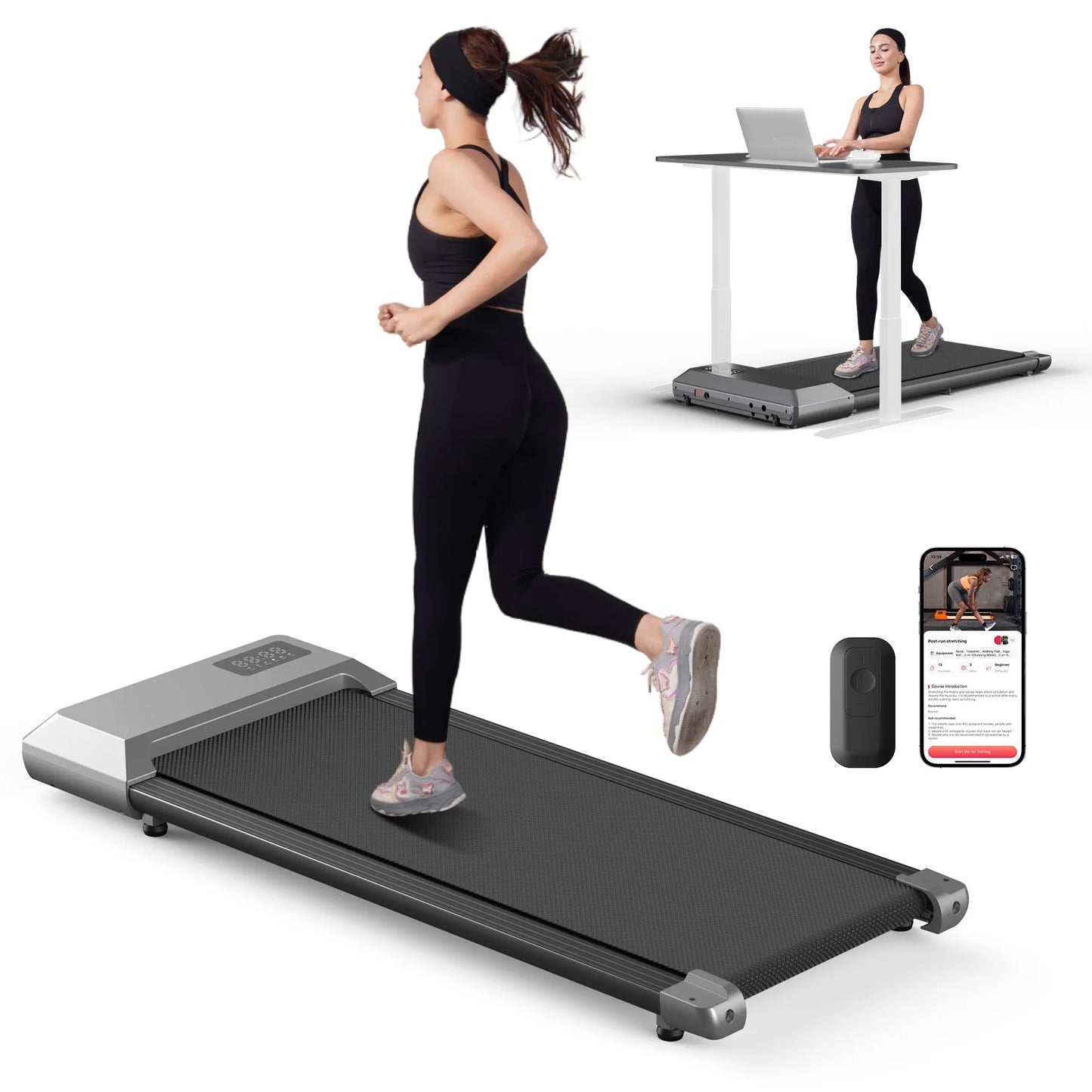 Superun 2.5 HP Treadmill For Home Walking Running Fitness