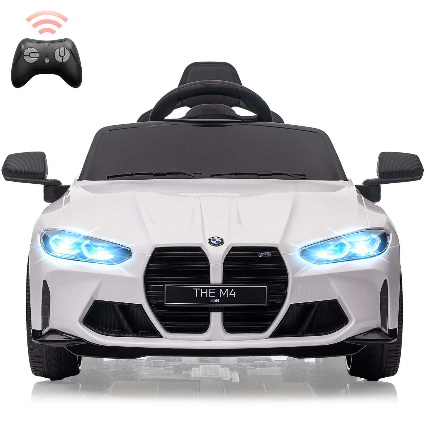 HiMISS Toddler Electric Ride On Car With Remote And Bluetooth