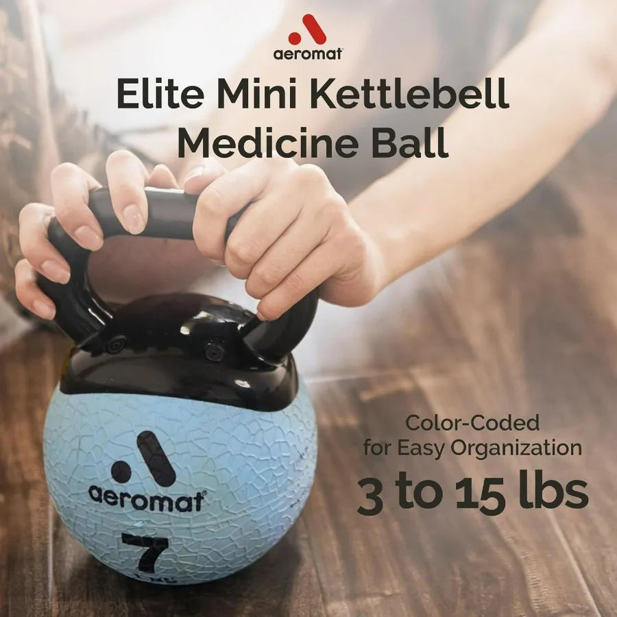 LISM Elite Mini Kettlebell With Anti Slip Grip Strength Training