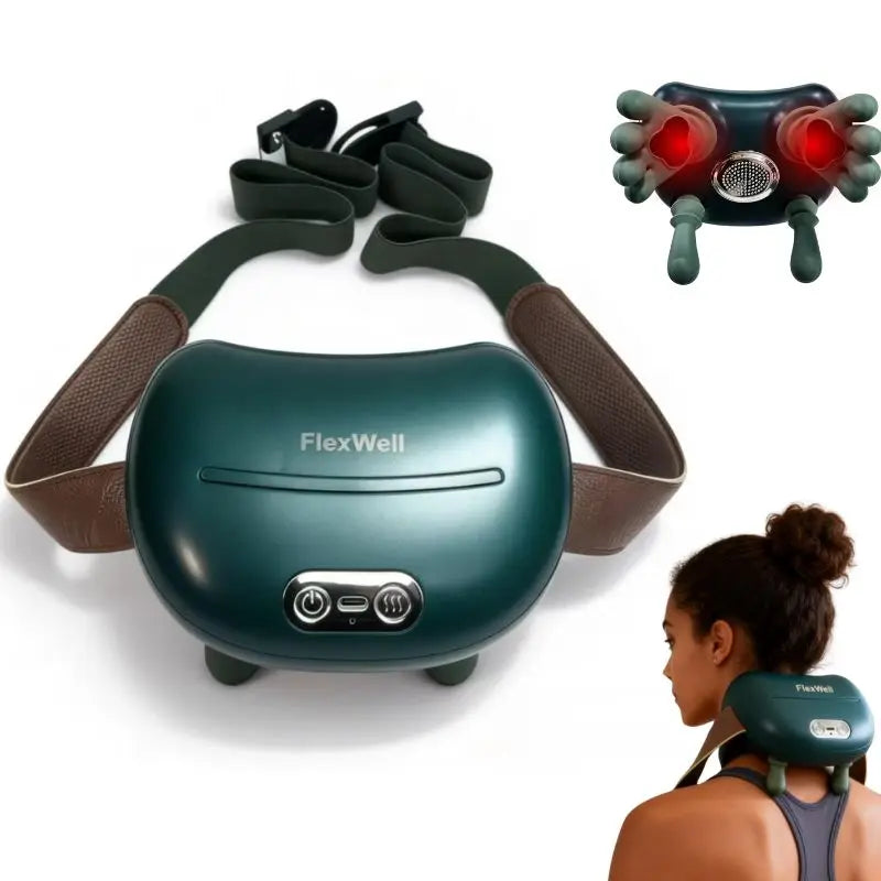 Shoulder And Neck Massager With Heat And Deep Tissue Relief