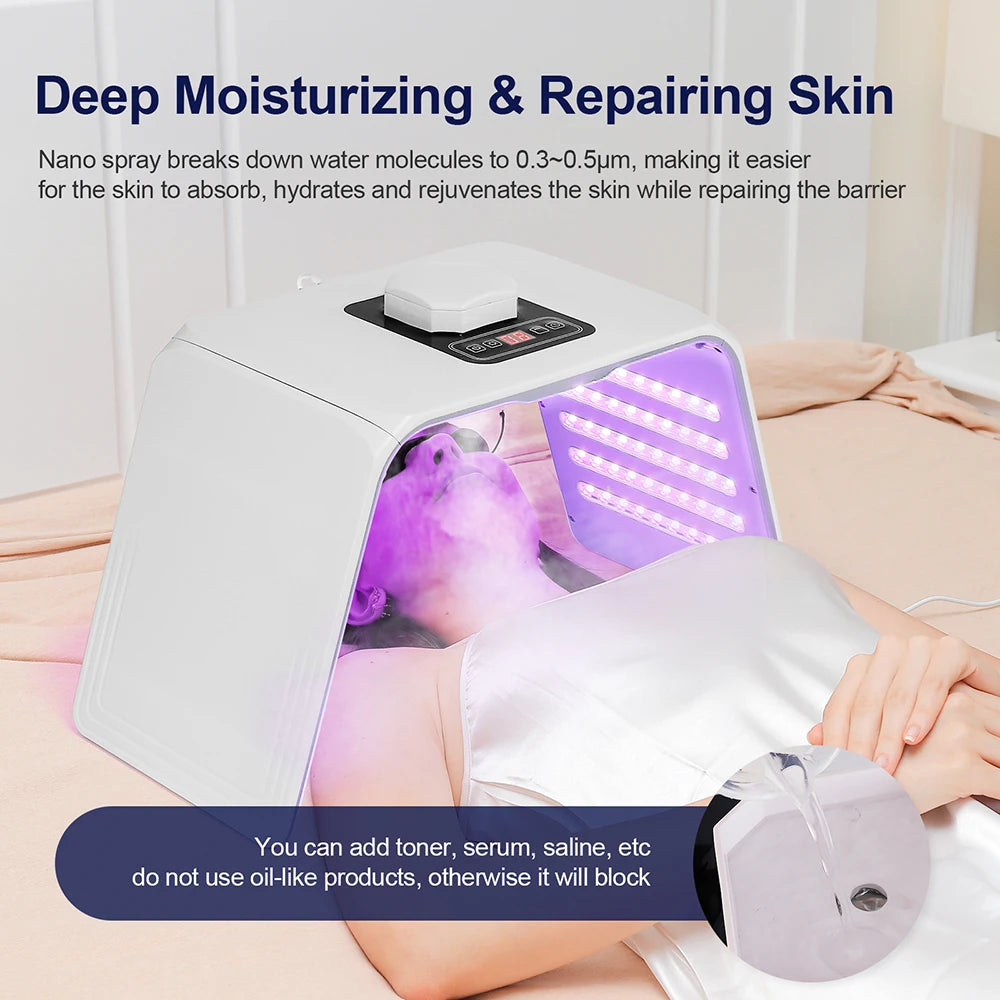 Foreverlily 7 Colors LED Photon Machine With Nano Spray Skin