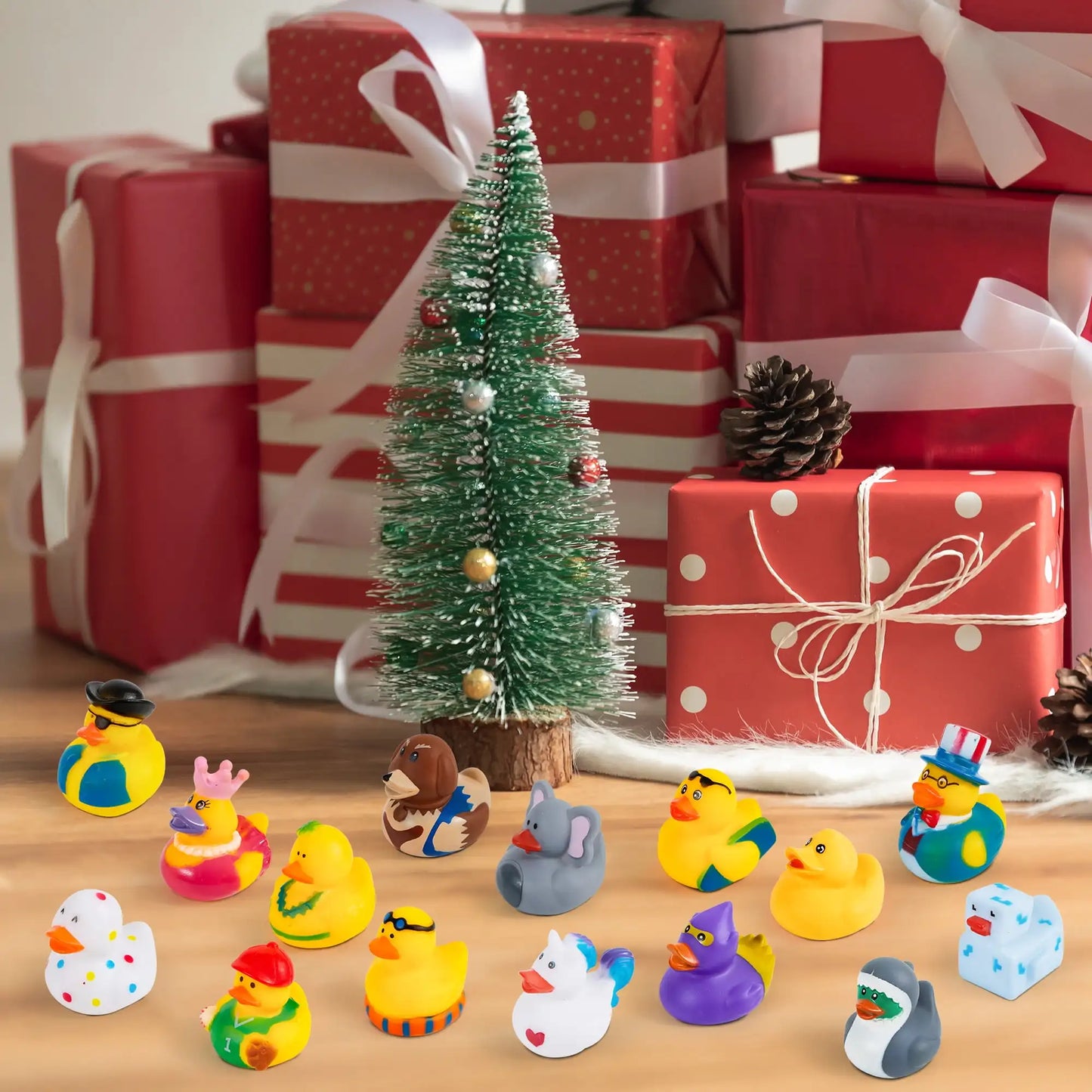 Joyfy Random Rubber Duckies Assortment For Bath Time Play