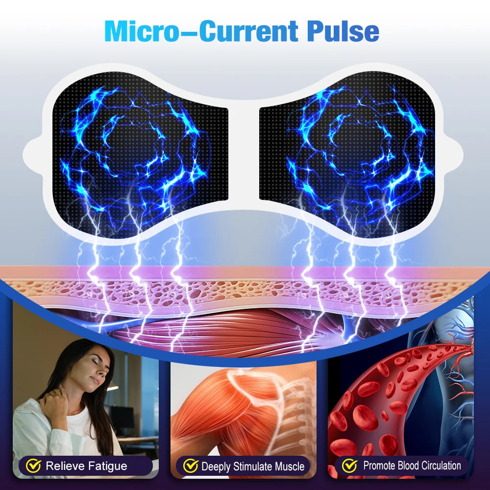Hailicare Electric Neck Massager EMS Muscle Stimulator