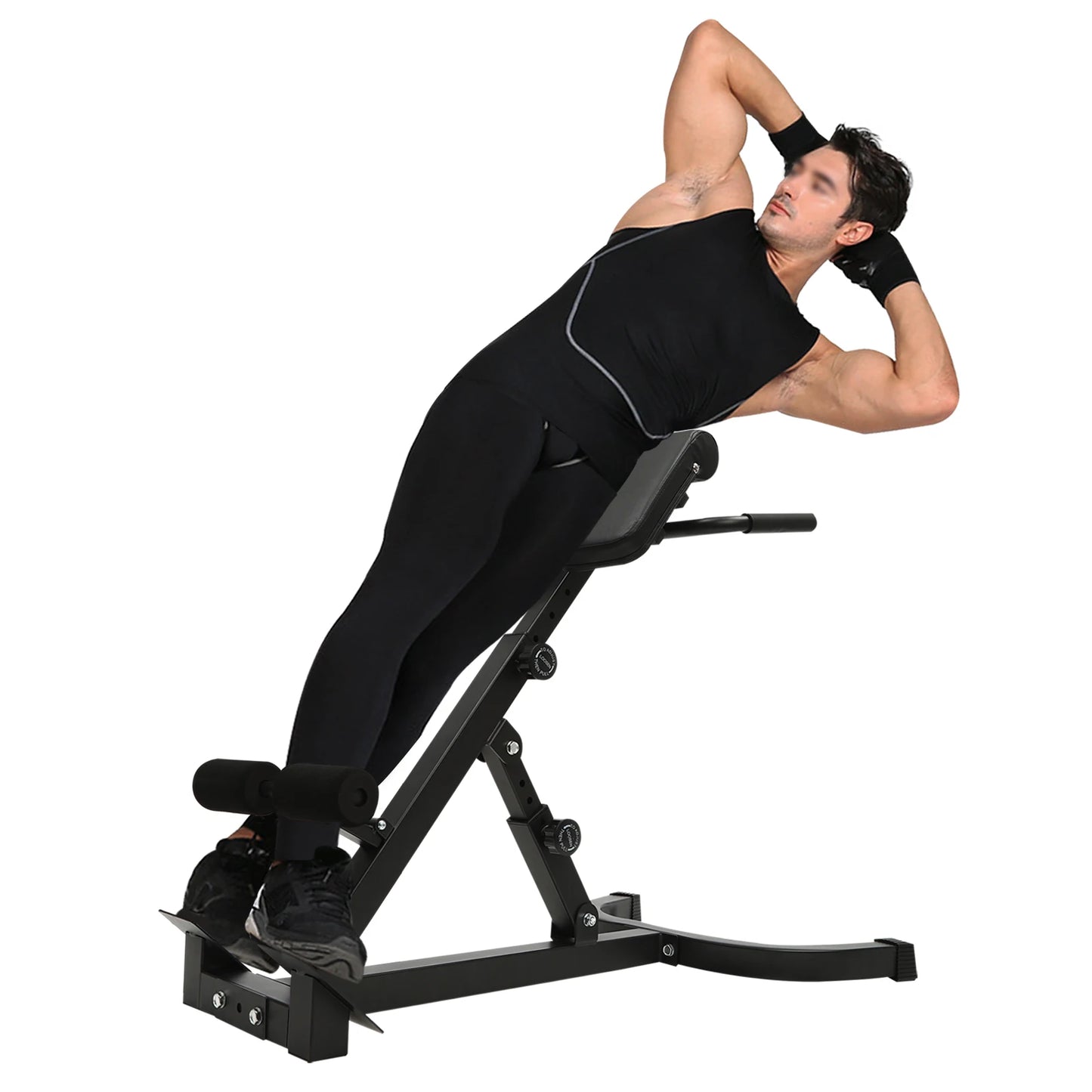 Roman Chair Hyperextension Back Extension Bench Adjustable