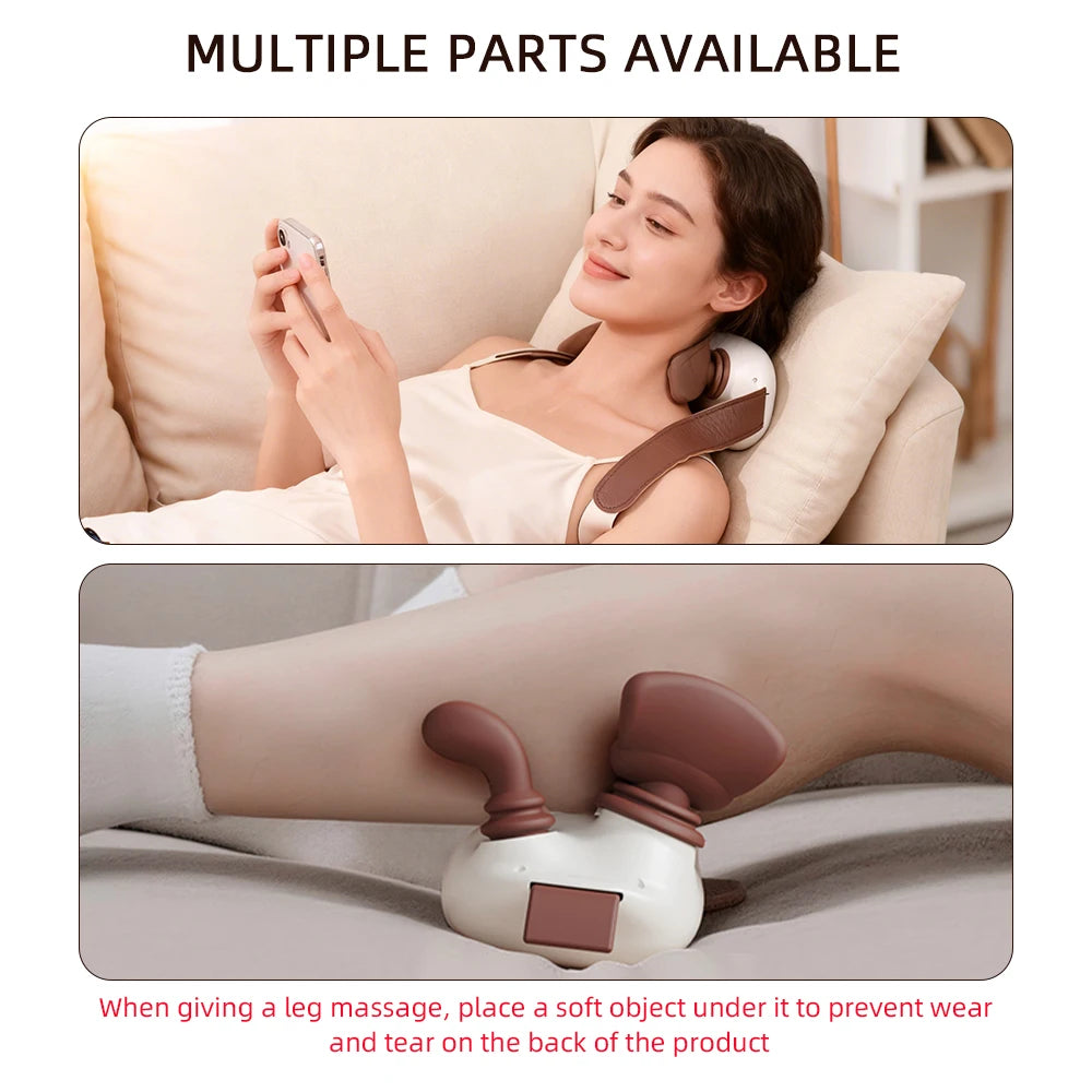 Iebilif Neck And Shoulder Massager Shiatsu Kneading Shawl