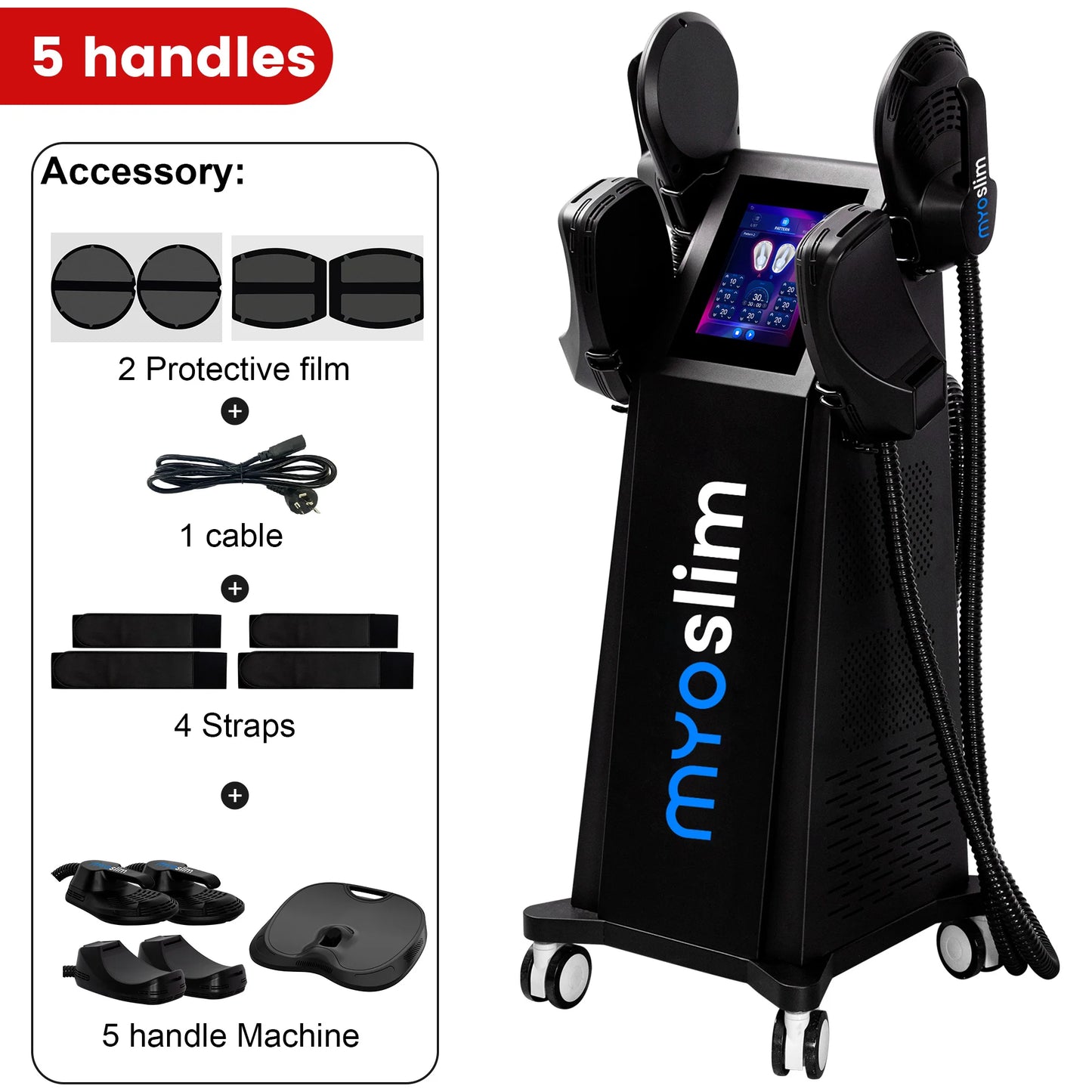 Myoslim 6500W EMS Neo RF Body Sculpting Machine Pro