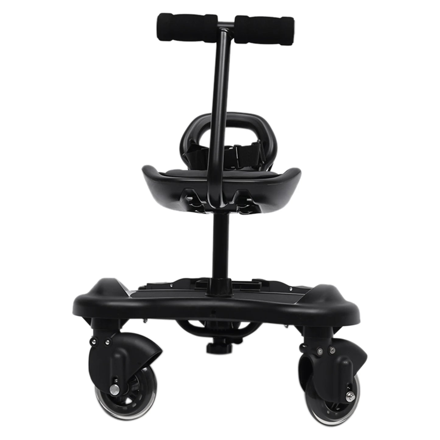 Two In One Sit And Stand Child Rider Stroller Attachment With Detachable Seat