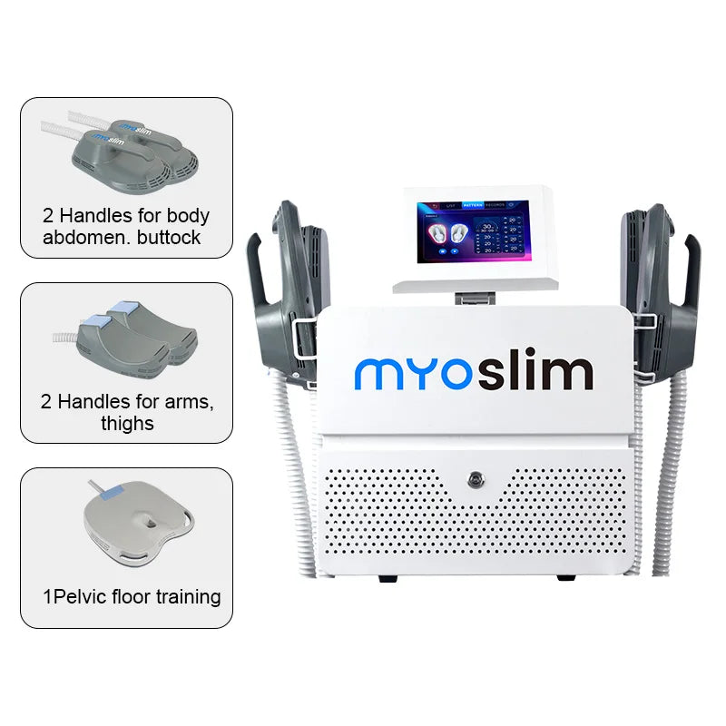 MYOSLIM 15 Tesla RF Body Sculpt Machine 6500W For Fat Loss