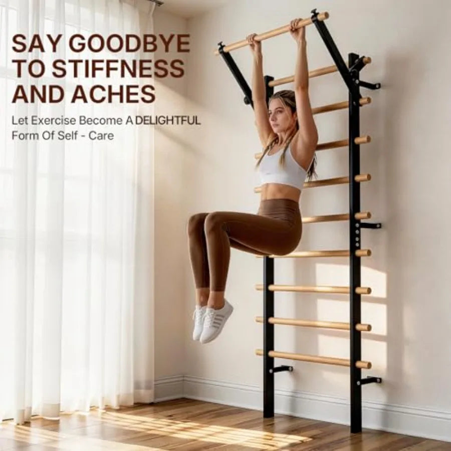 YAO HUI HUANG Swedish Ladder Stall Bar For Core Strength Training