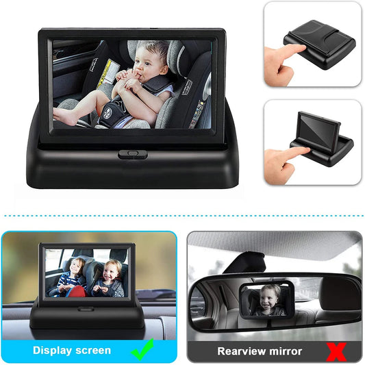 ALLOYSEED Back Seat Car Camera With Infrared Night Vision