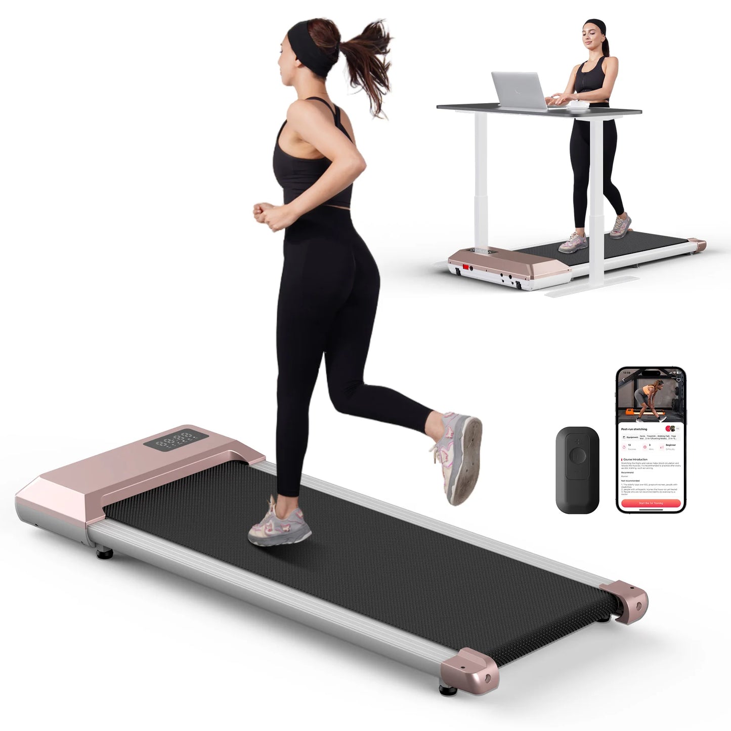 Superun 2.5 HP Treadmill For Home Walking Running Fitness