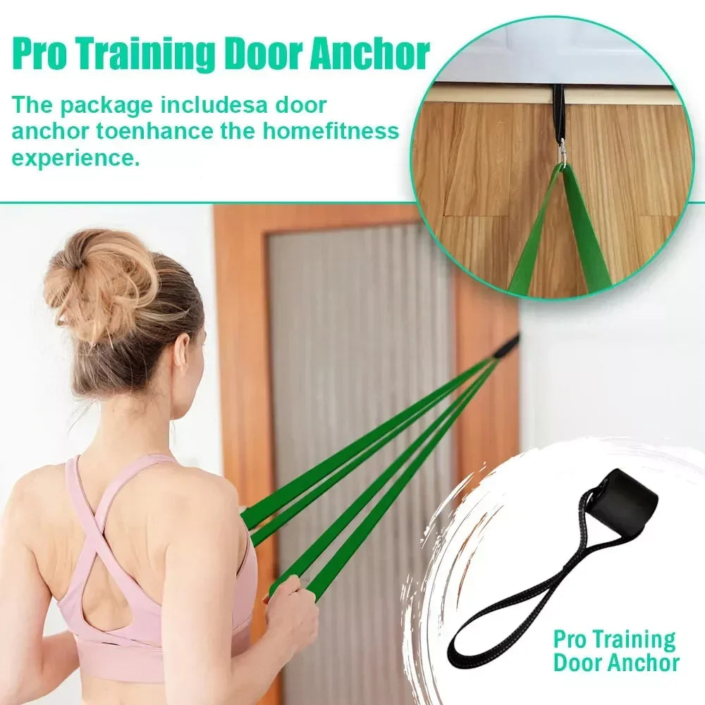 Home Gym Resistance Bands for Boxing, Yoga, and Rehab