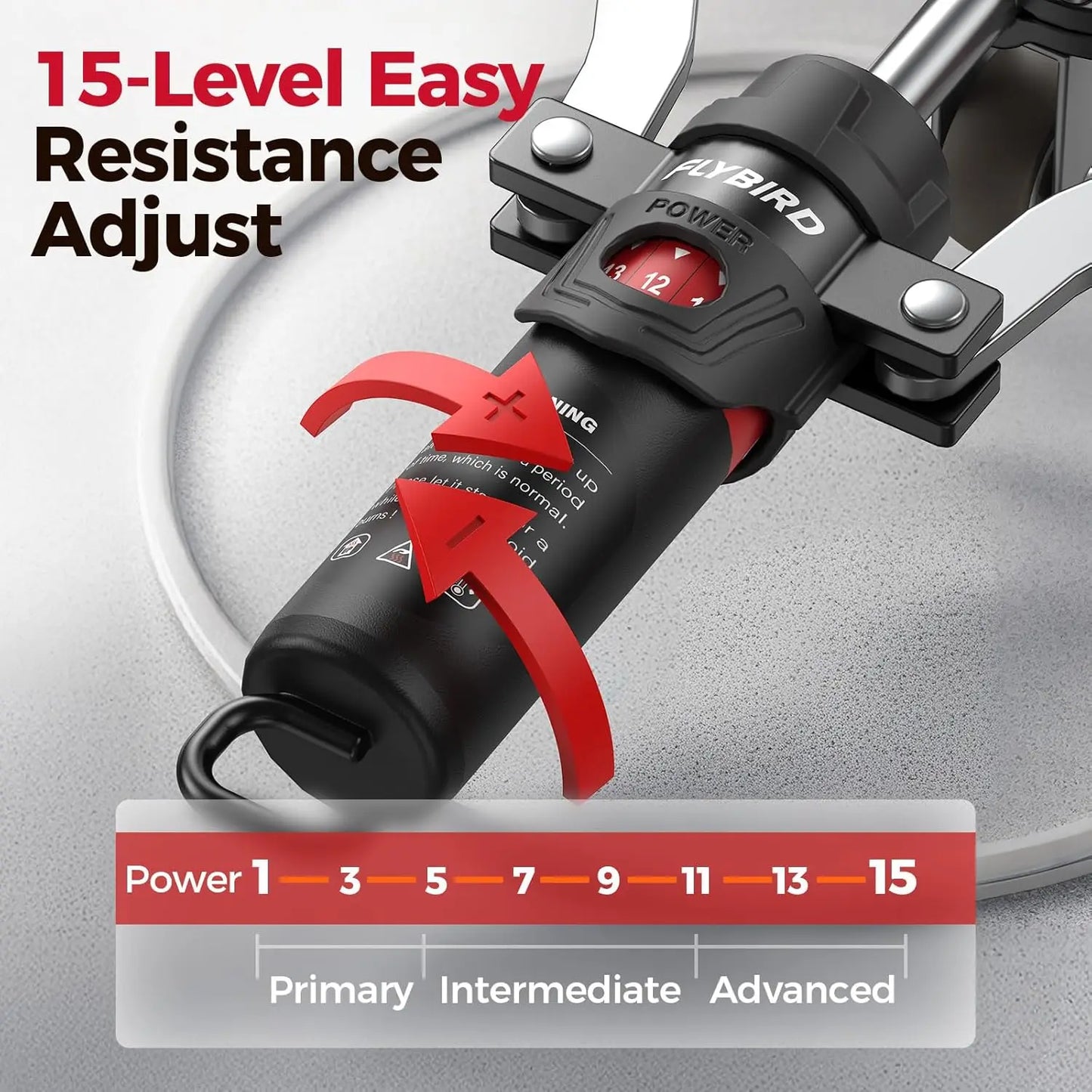 FED Fitness 3-In-1 Arm Trainer With Ab Roller Hydraulic Resistance