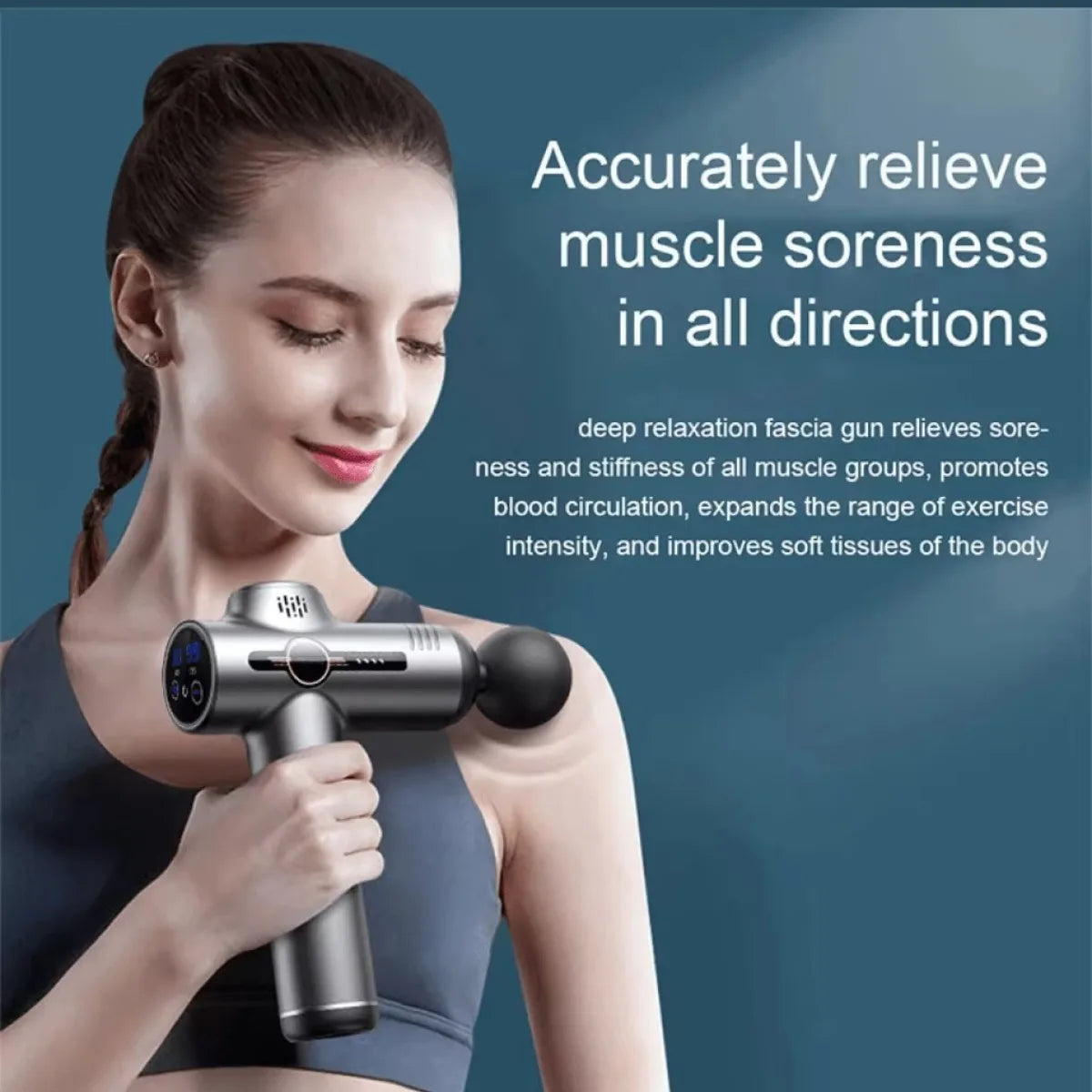 Altruism Portable Fascia Gun With Vibration For Deep Muscle Relief
