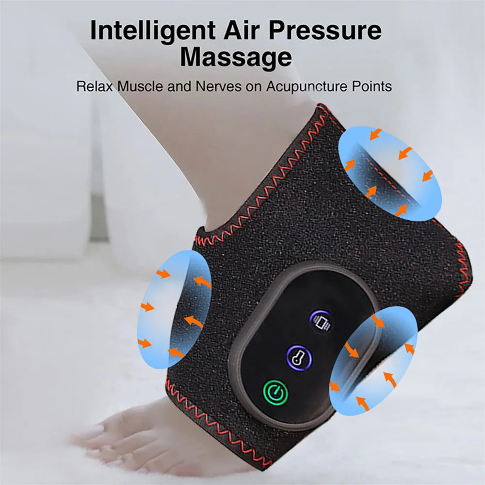 Electric Foot Warmer Massager With Heat And Foot Vibration