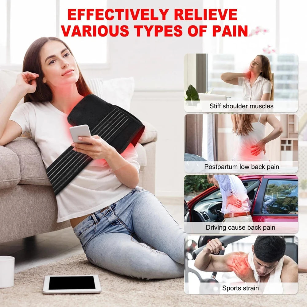 Infrared LED Light Therapy Mat For Full Body Pain Relief