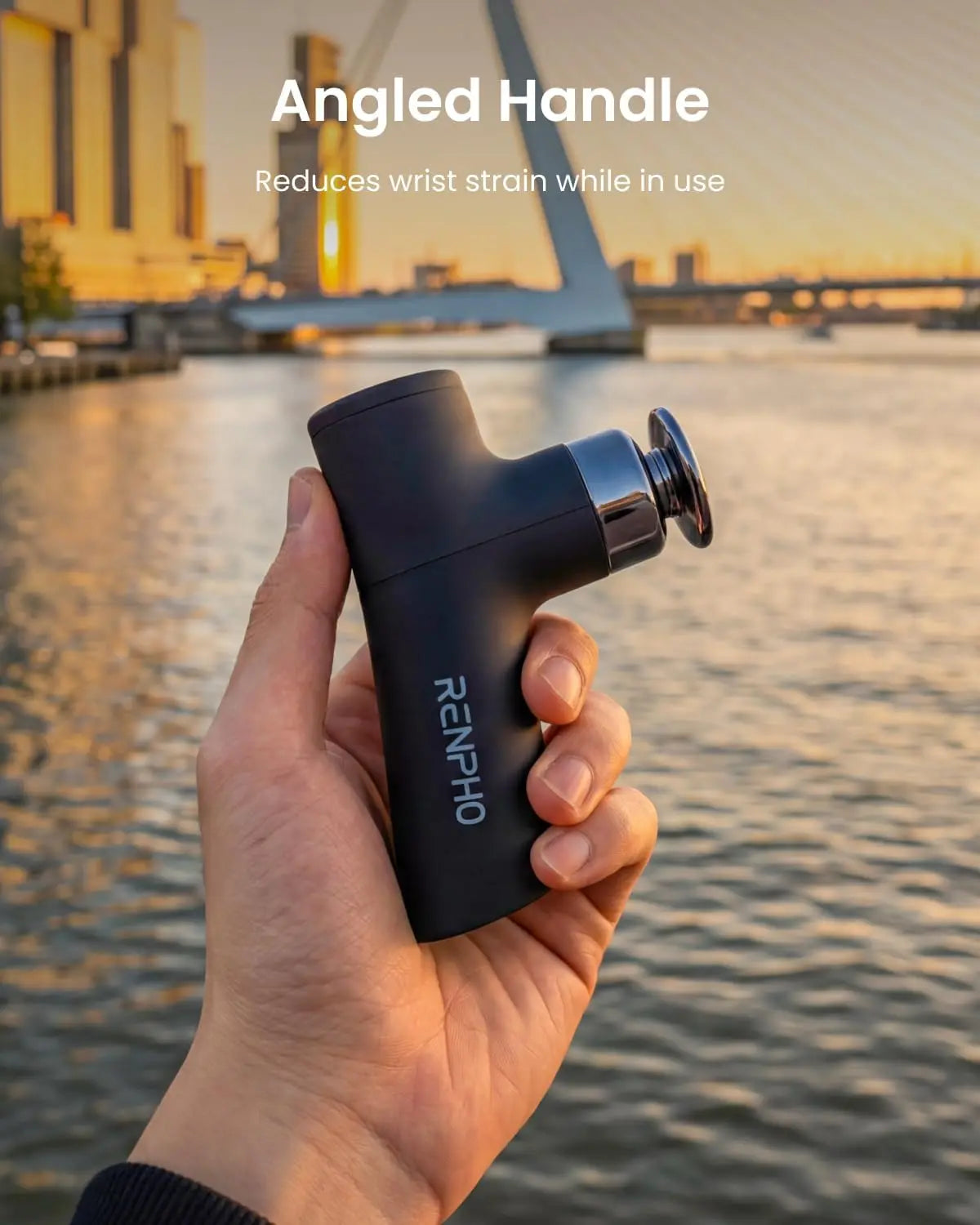 Portable Mini Massage Gun Travel Massager With Four Speeds