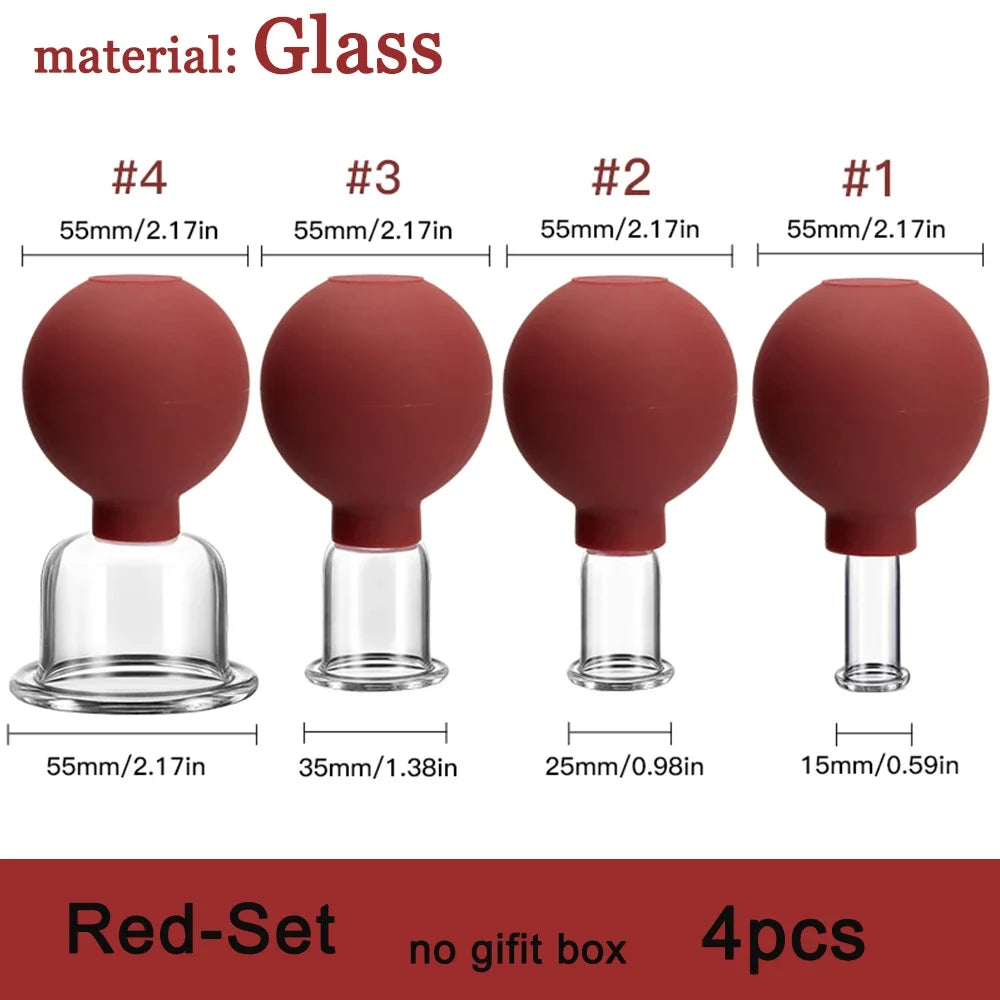 Mokarle Rubber Cupping Face Massager Vacuum Eye Lifting Tool