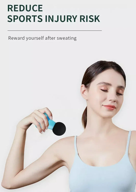 Mini Portable Massage Gun Deep Tissue Percussion Handheld Massager