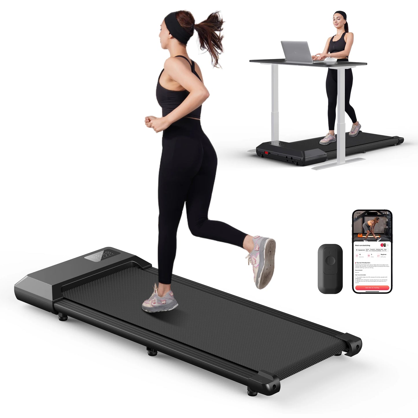Superun 2.5 HP Treadmill For Home Walking Running Fitness