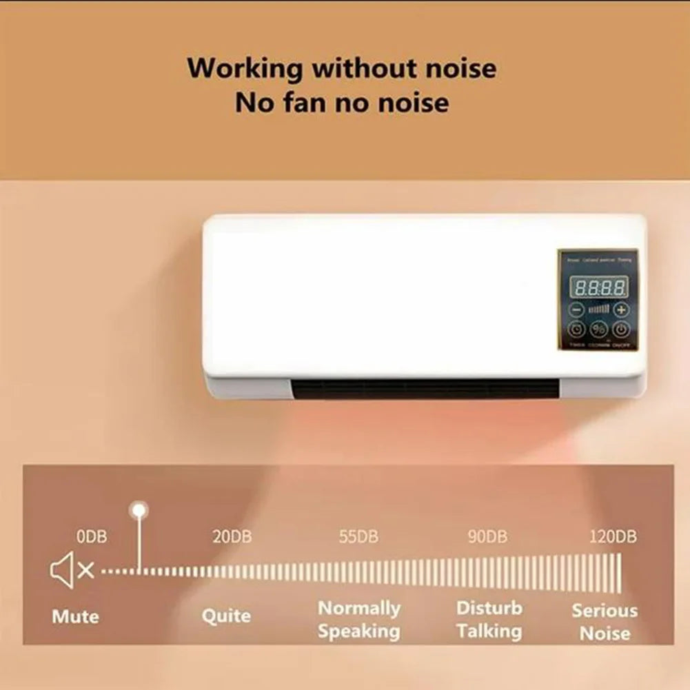 APWIKOGER Wall Mounted Portable Air Conditioner With Remote