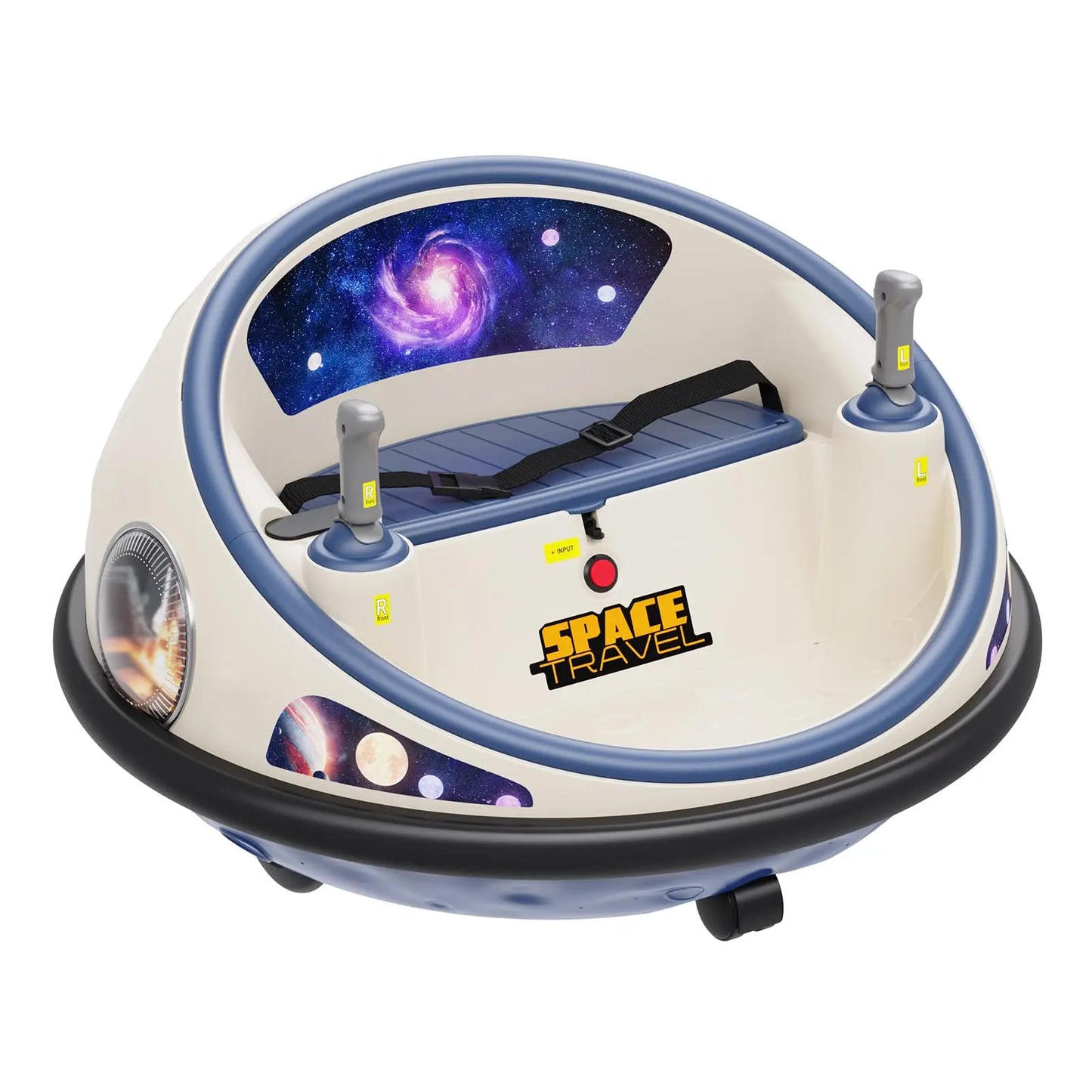 360 Degree Spinning Kids Electric Bumper Car LED Lights Remote