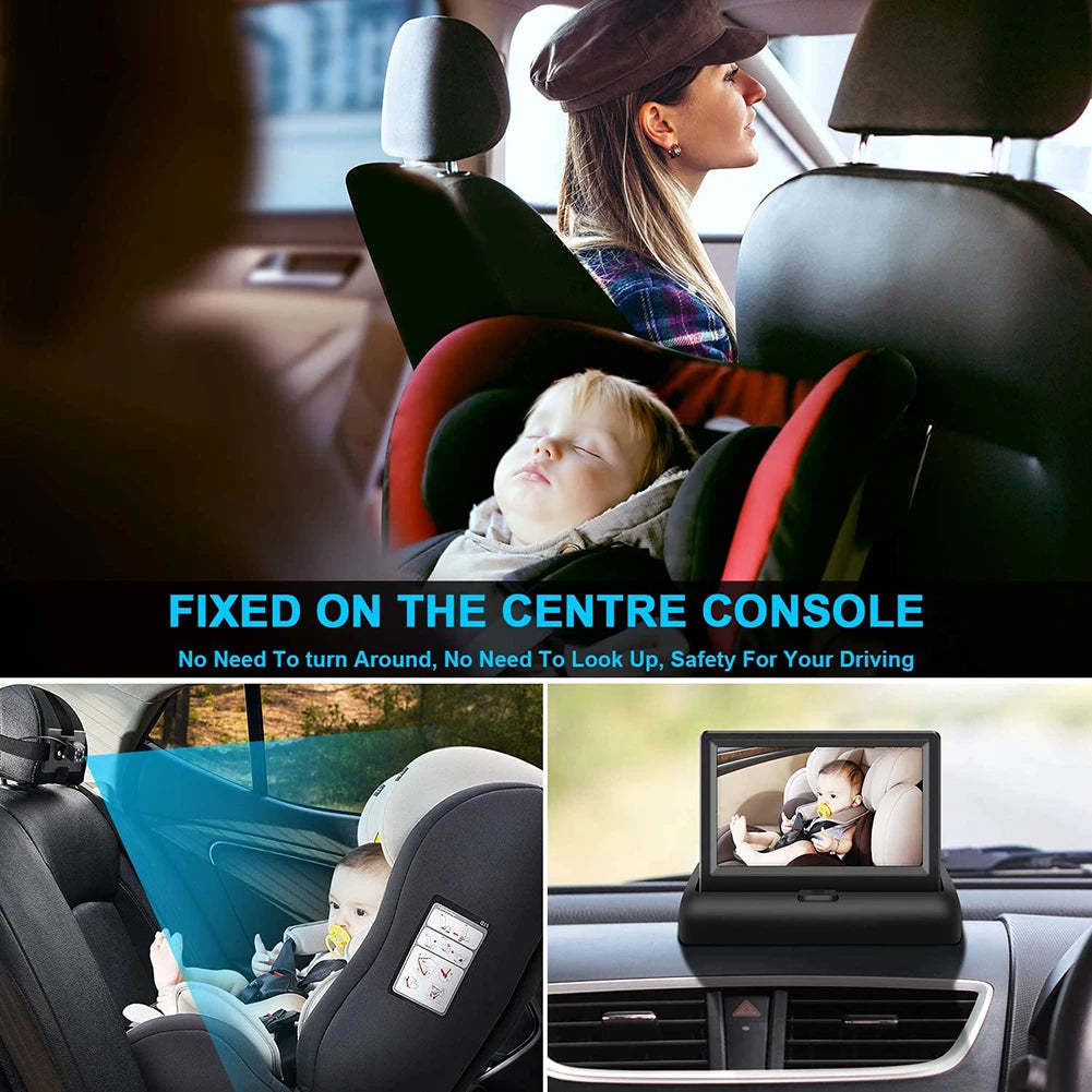 ALLOYSEED Back Seat Car Camera With Infrared Night Vision