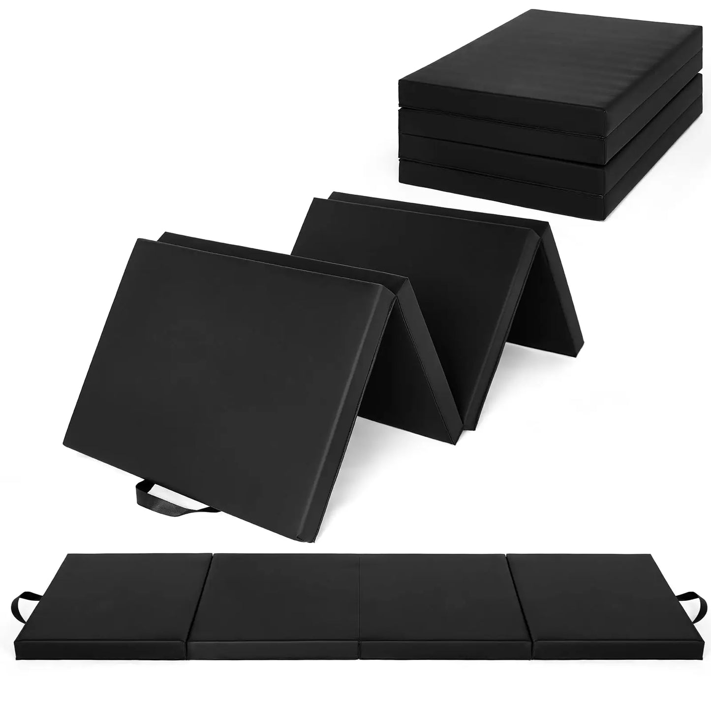 HiMISS Gymnastics Mat 4-5 Fold Tumbling Mat For Home Yoga