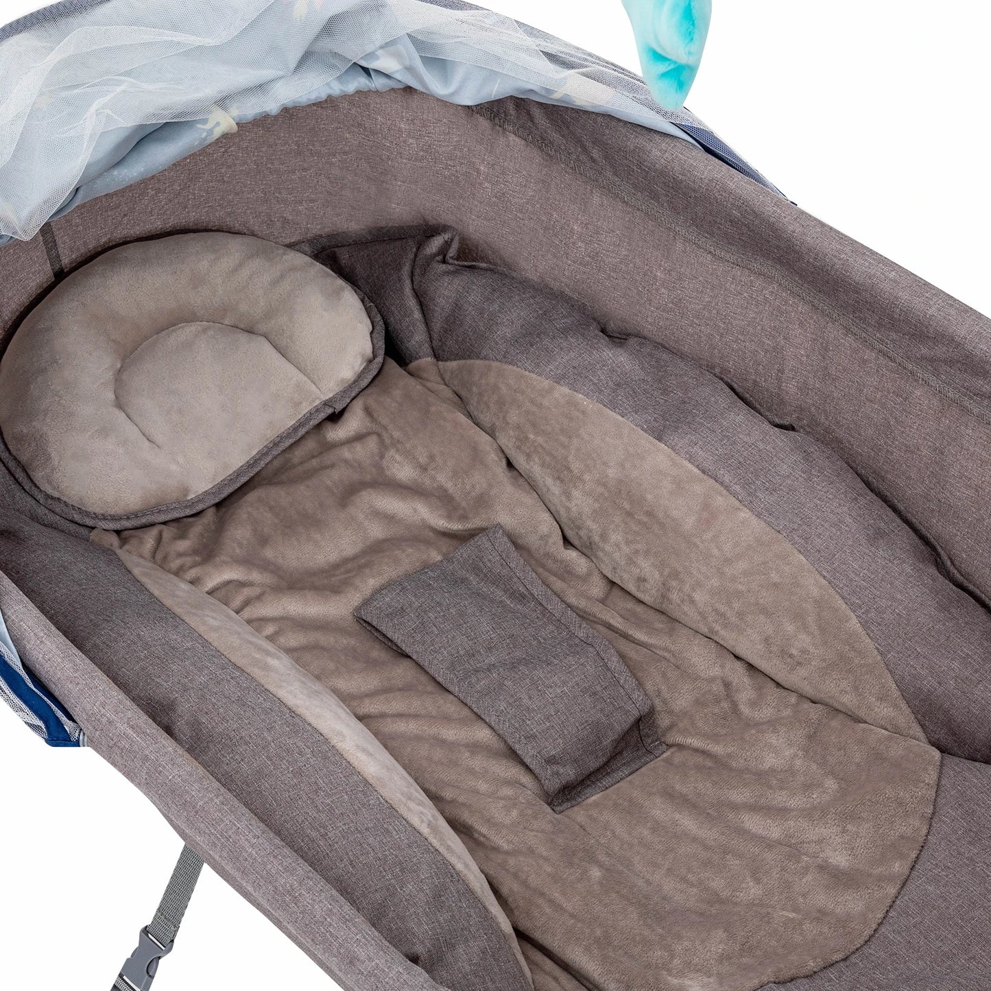 Bymaocar Baby Cradle Swing With Remote Control 5 Speed