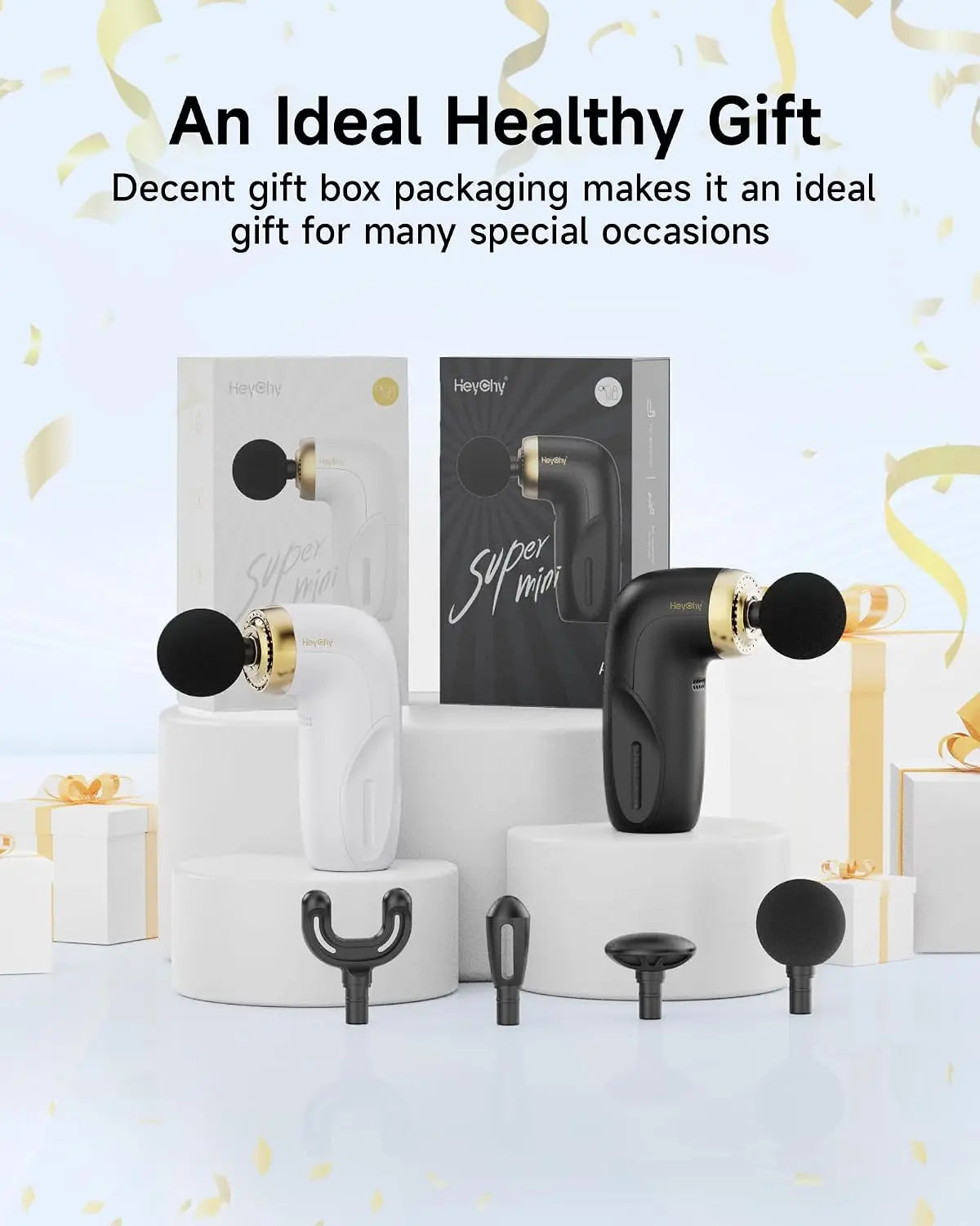 Super Mini Massage Gun, Percussion Deep Tissue Muscle Massager, Portable Handheld for Travel, Office, Home, Athletes
