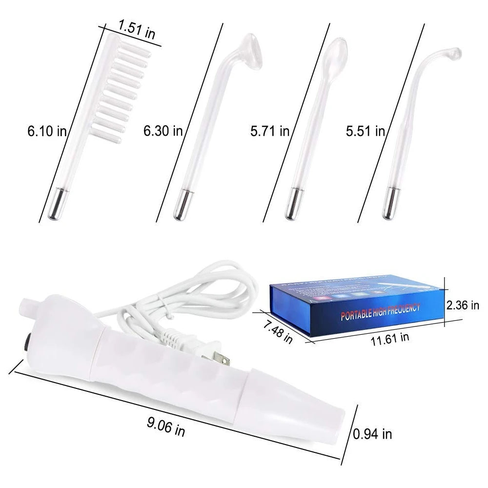 AOKO 4-In-1 High Frequency Facial Device With Electrodes