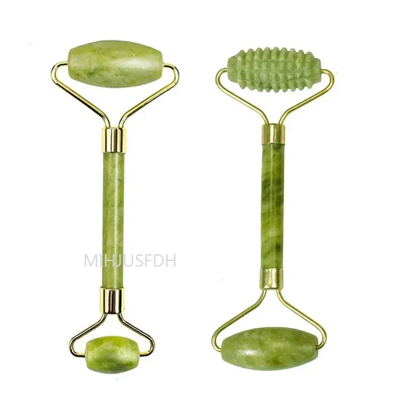 MIHJUSFDH Jade Roller Massager For Face Body Back Foot Massage
